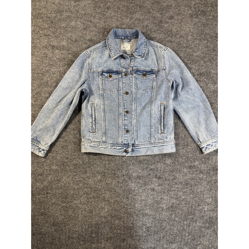 J Crew Jean‎ Jacket Boys Size 12-14 Medium Wash